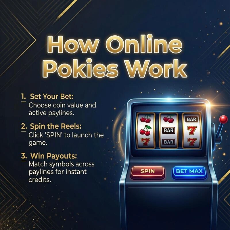 How Online Pokies Work